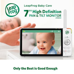 Leapfrog LeapFrog LF920HD 7' Video Baby Monitor with Colour Night Vision - White