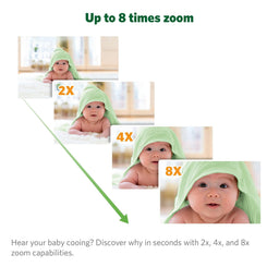 Leapfrog LeapFrog LF920HD 7' Video Baby Monitor with Colour Night Vision - White