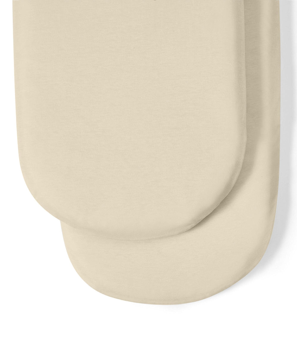 Little Green Sheep Little Green Sheep Moses Basket Sheets (Pack of 2) – Linen