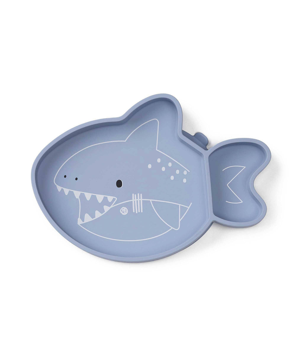 Loulou Lollipop Baby Weaning Loulou Lollipop Snack Plate - Sarah Shark