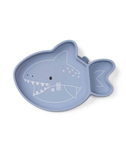 Loulou Lollipop Baby Weaning Loulou Lollipop Snack Plate - Sarah Shark