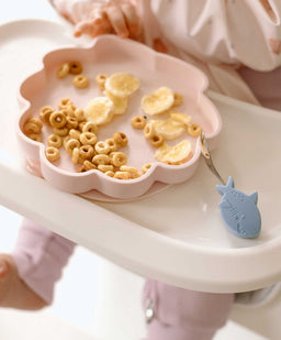 Loulou Lollipop Baby Weaning Loulou Lollipop Snack Plate - Skylar Shell