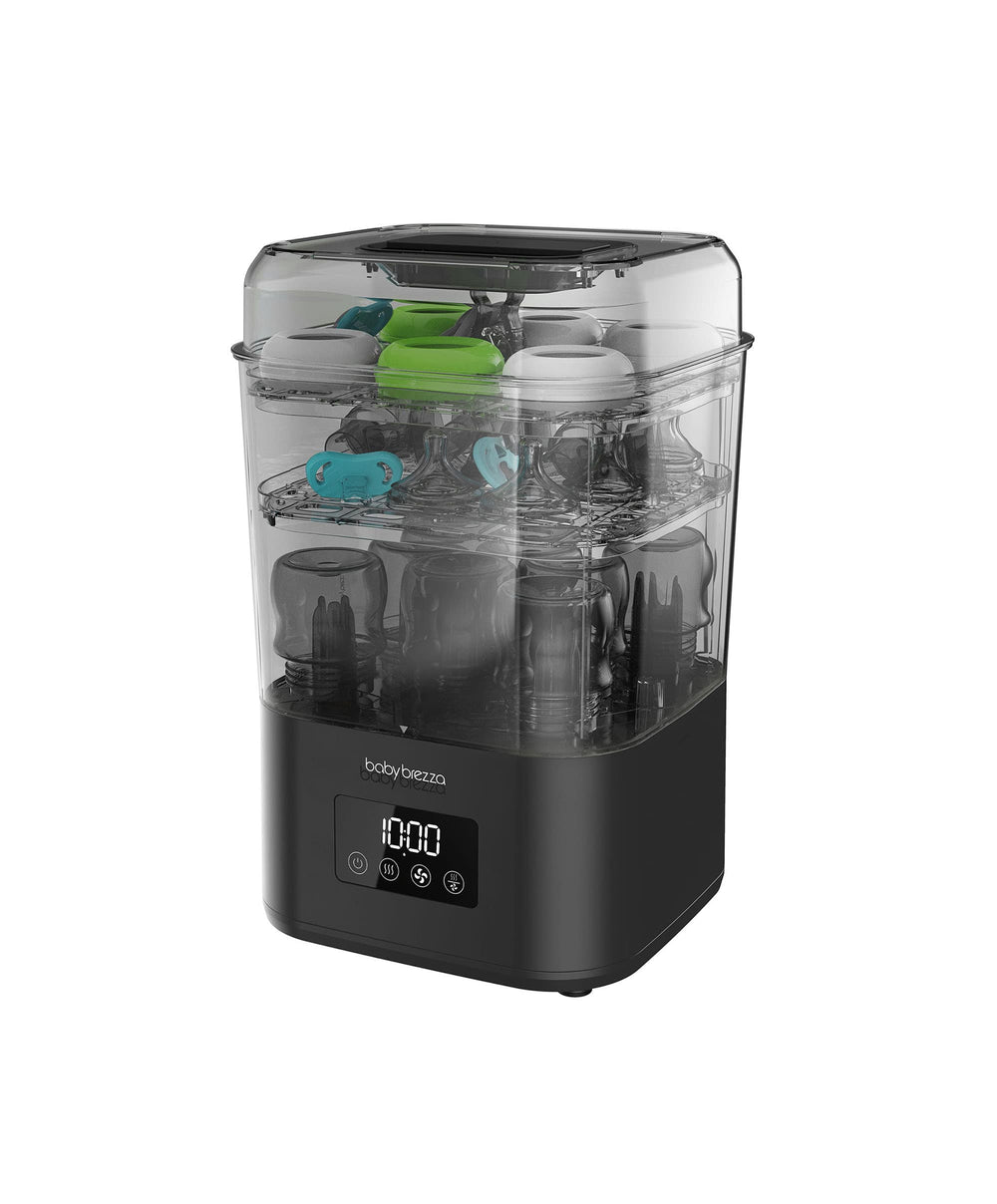 Loulou Lollipop Sterilisers Baby Brezza SuperQuick Steriliser Dryer - Black