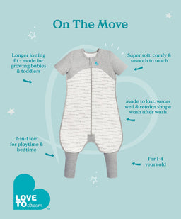 Love to Dream Dreampod Sleep Bags & Swaddling Love To Dream Sleep Suit 12-24 Months (2.5 Tog) - Moonlight Olive