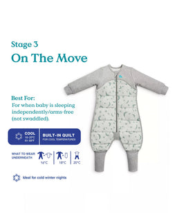 Love to Dream Dreampod Sleep Bags & Swaddling Love To Dream Sleep Suit 12-24 Months (2.5 Tog) - Moonlight Olive
