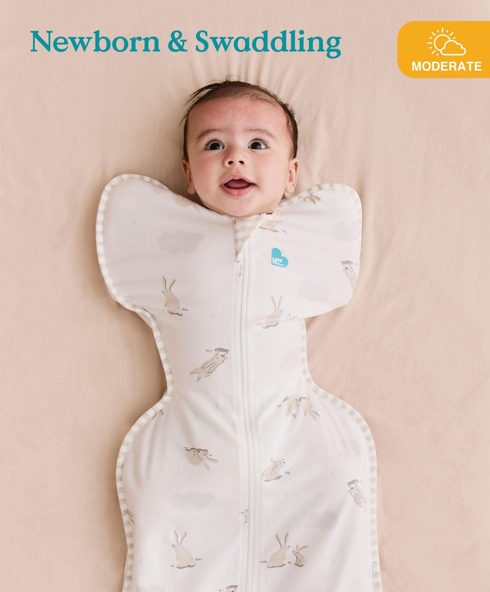 Love to Dream Dreampod Sleep Bags &amp; Swaddling Love to Dream Swaddle Up™ (1.0 Tog) - Cloud Bunny
