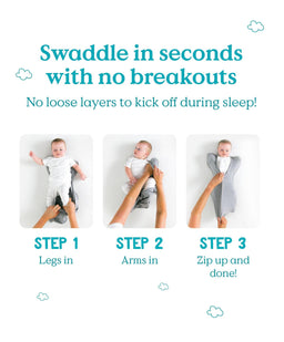 Love to Dream Dreampod Sleep Bags & Swaddling Love to Dream Swaddle Up™ (1.0 Tog) - Cloud Bunny