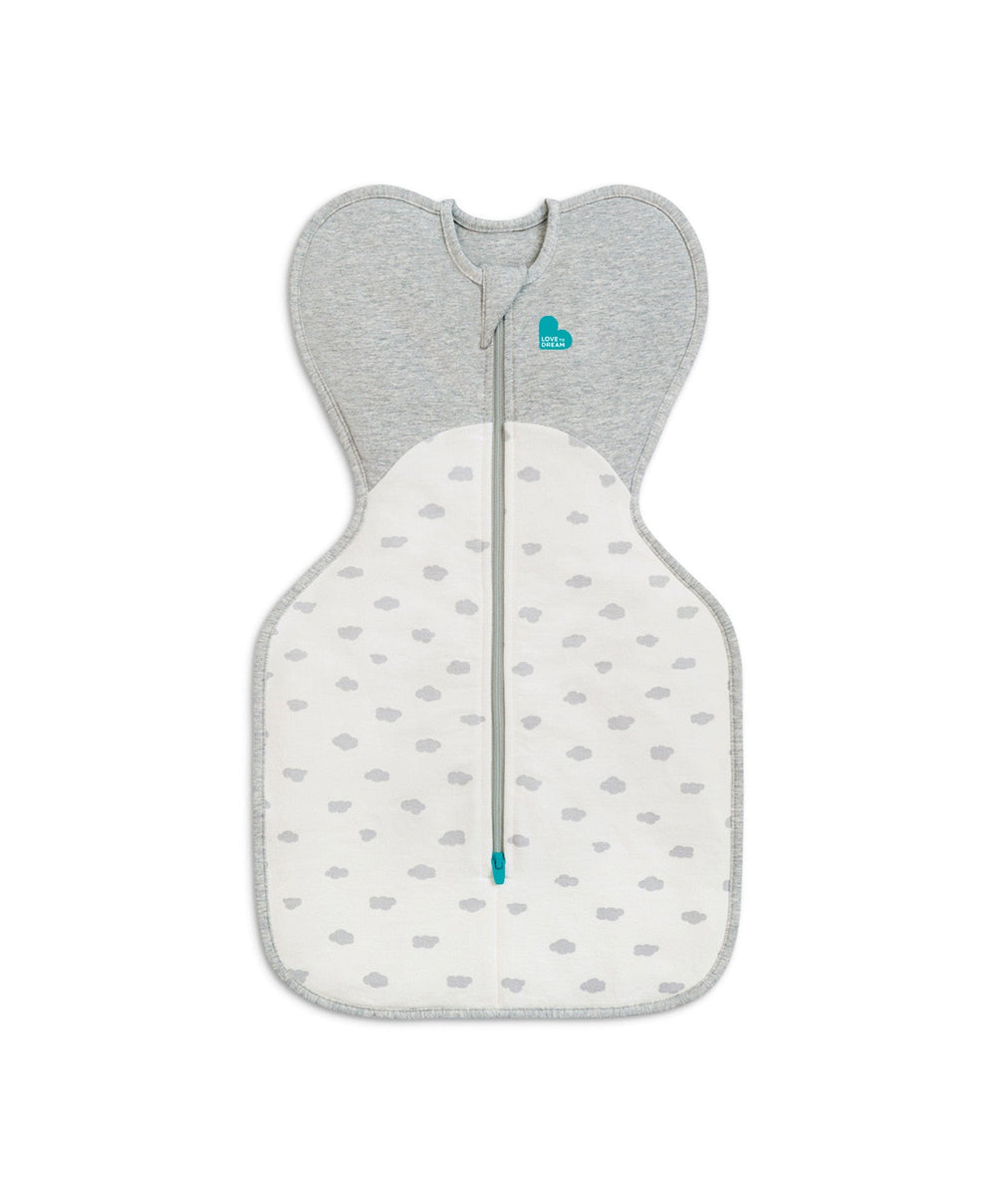 Love to Dream Dreampod Sleep Bags &amp; Swaddling Love to Dream Swaddle Up™ (1.5 Tog) - Mini Cloud White