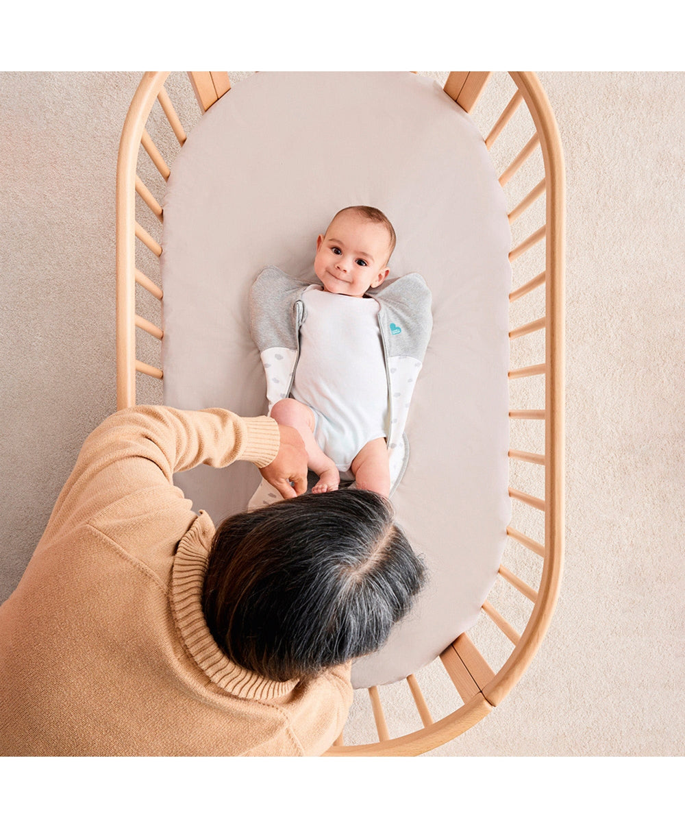 Love to Dream Dreampod Sleep Bags &amp; Swaddling Love to Dream Swaddle Up™ (1.5 Tog) - Mini Cloud White