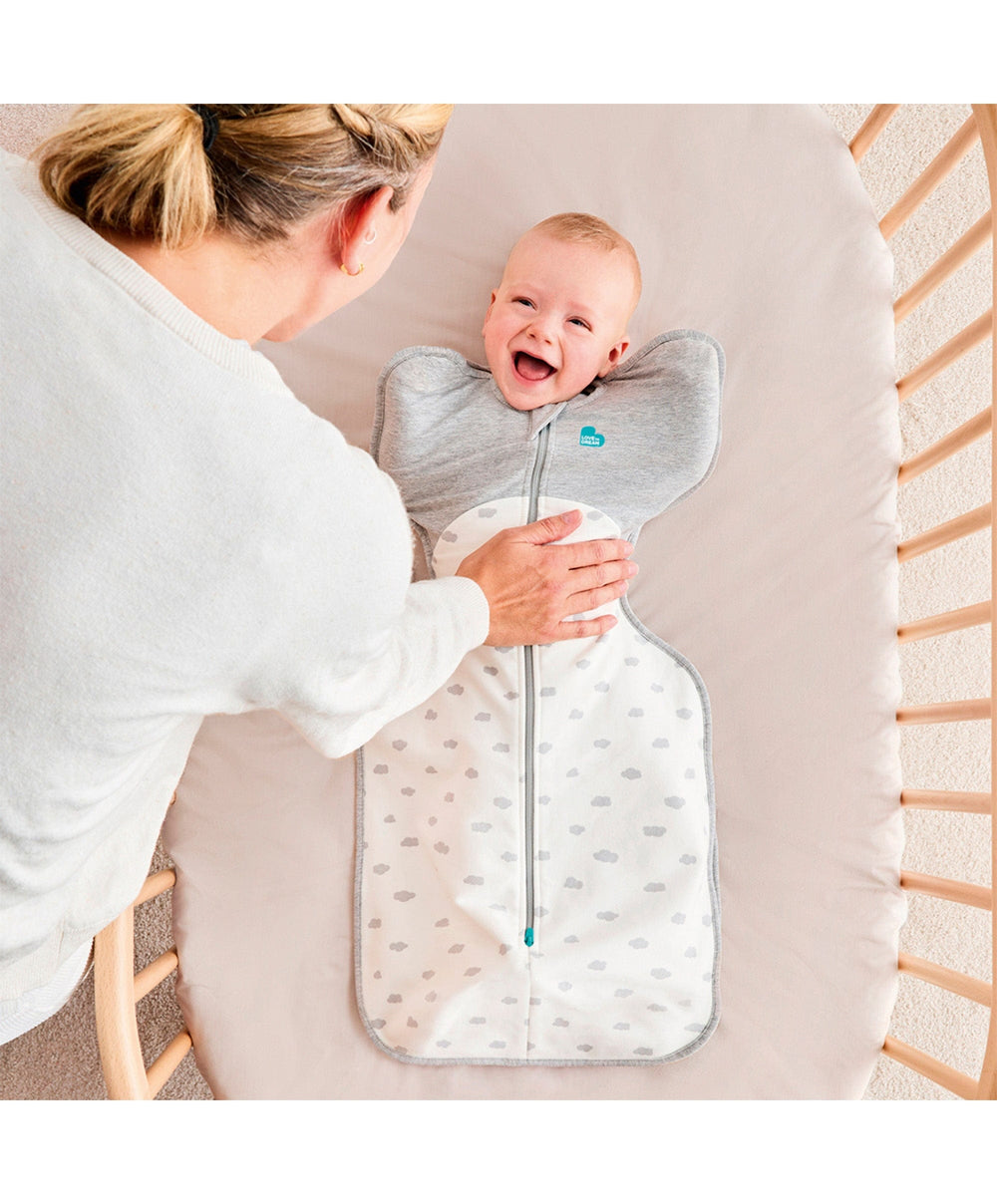 Love to Dream Dreampod Sleep Bags &amp; Swaddling Love to Dream Swaddle Up™ (1.5 Tog) - Mini Cloud White