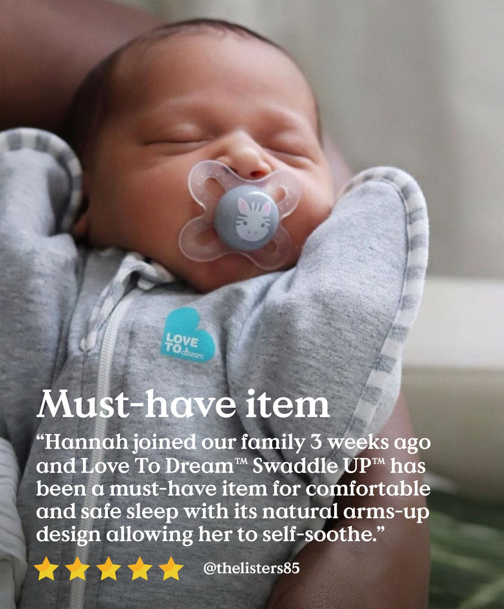 Love to Dream Dreampod Sleep Bags &amp; Swaddling Love To Dream Swaddle Up™ (2.5 Tog) - White Dreamer