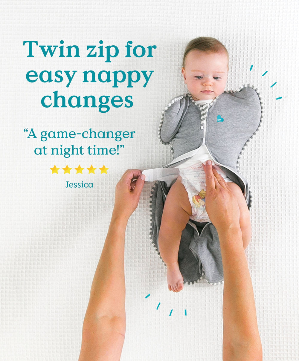 Love to Dream Dreampod Sleep Bags &amp; Swaddling Love To Dream Swaddle Up™ (2.5 Tog) - White Dreamer