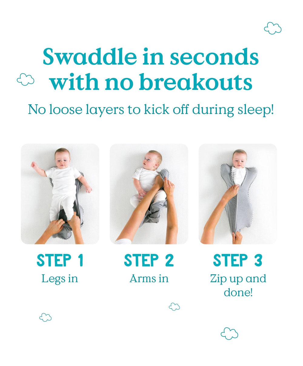 Love to Dream Dreampod Sleep Bags &amp; Swaddling Love To Dream Swaddle Up™ (2.5 Tog) - White Dreamer