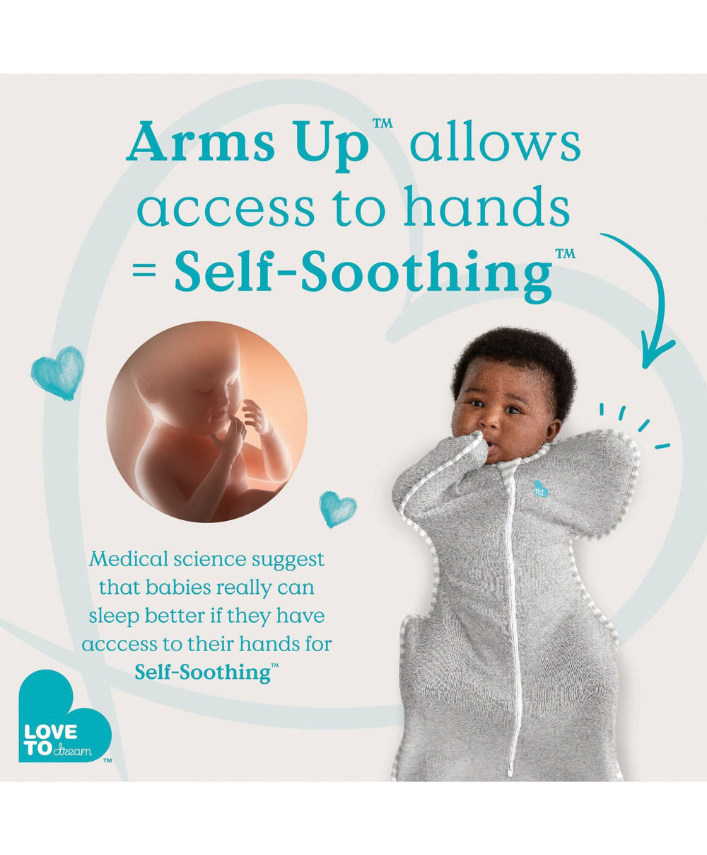 Love to Dream Dreampod Sleep Bags &amp; Swaddling Love to Dream™ Swaddle Up™ Small/3.5-6kg (2.5 Tog) - Pebbles Rose,