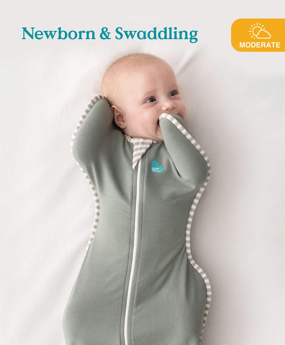 Love to Dream Dreampod Sleep Bags &amp; Swaddling Love To Dream Swaddle Up&amp;trade; (1.0 Tog) - Dark Olive