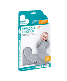 Love to Dream Dreampod Sleep Bags & Swaddling Love To Dream Swaddle Up&trade; Small/8 - 13lbs (1.0 Tog) - Grey