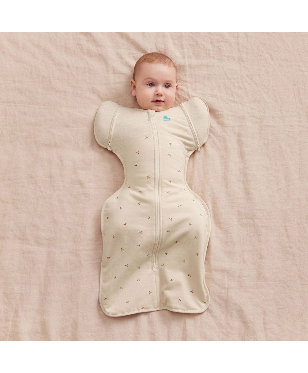 Love to Dream Dreampod Sleep Bags &amp; Swaddling Love to Dream™ Swaddle Up™ Transition Bag (1.5 Tog) Medium - Twigs Oatmeal
