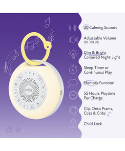 LUMI Zello Portable Pro Max White Noise Machine