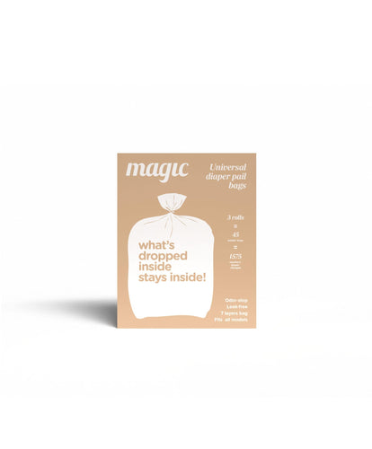 Magic Nappy Bins Magic Nappy Bin Bags (3 rolls)