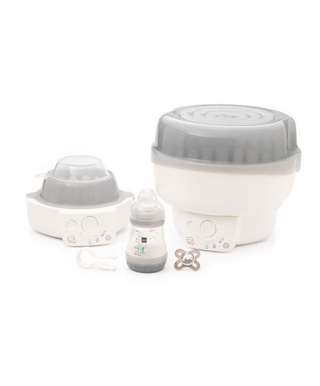 MAM Baby 6-in-1 Electric Steam Steriliser & Bottle Warmer - Grey