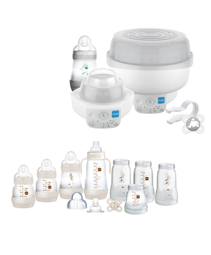 Mam Bottle Feeding MAM Baby 6-in-1 Electric Steriliser & Small Bottle Starter Set Bundle