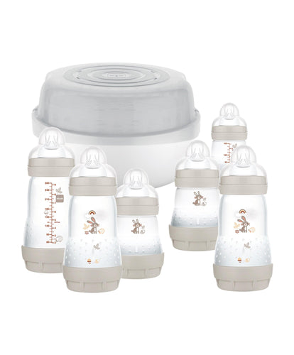 Mam Bottle Feeding MAM Easy Start Bottle & Microwave Steriliser Set