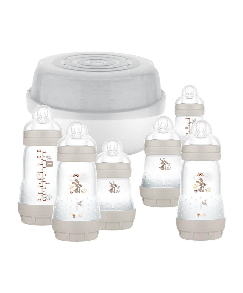 Mam Bottle Feeding MAM Easy Start Bottle, Steriliser &amp; Soother Set