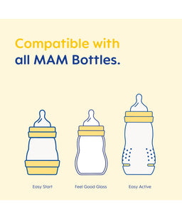 Mam Bottle Feeding MAM Size 0 Bottle Teats (4 Pack)