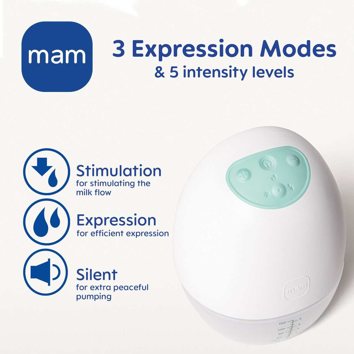 MAM Move Wearable Single Electric Breast Pump Mamas & Papas IE