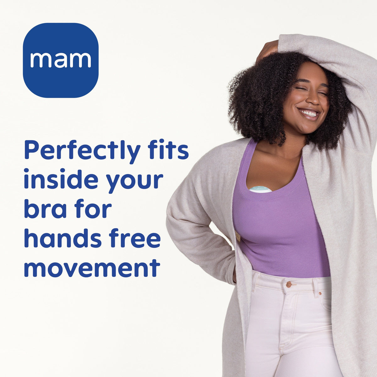 MAM Move Wearable Single Electric Breast Pump Mamas & Papas IE