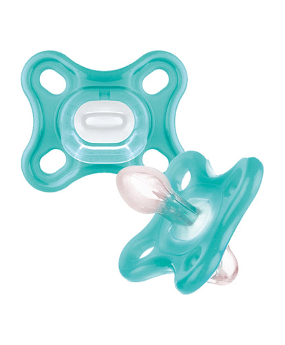 Mam MAM Comfort Soothers 0-3m (2 Pack) - Turquoise