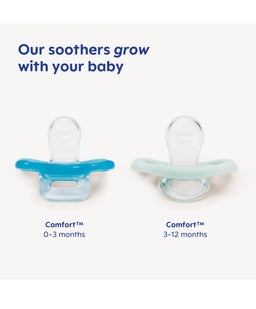 Mam Soothers MAM Comfort Soothers 0-3m (2 Pack) - Turquoise