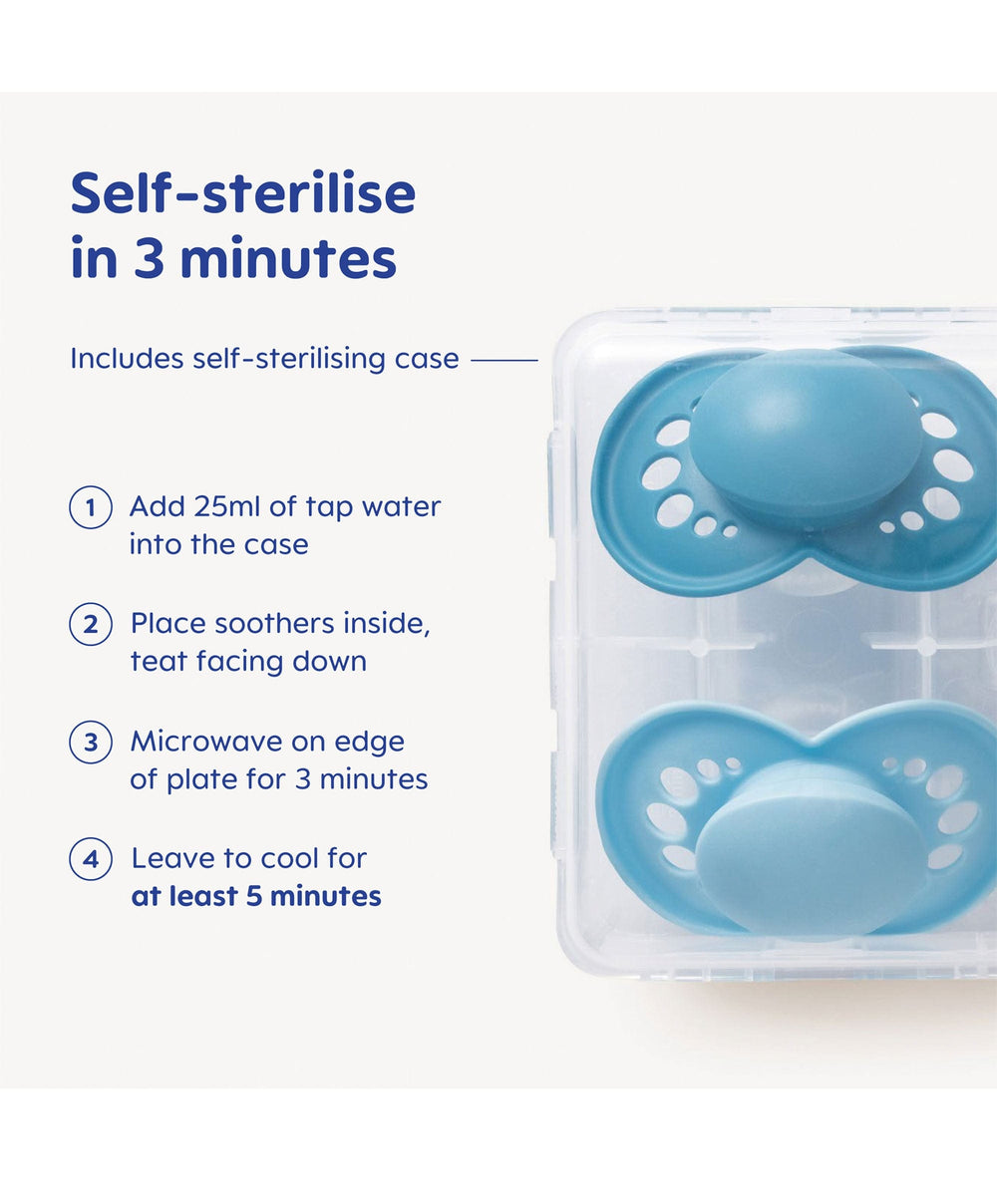 Mam Soothers MAM Comfort Soothers 0-3m (2 Pack) - Turquoise