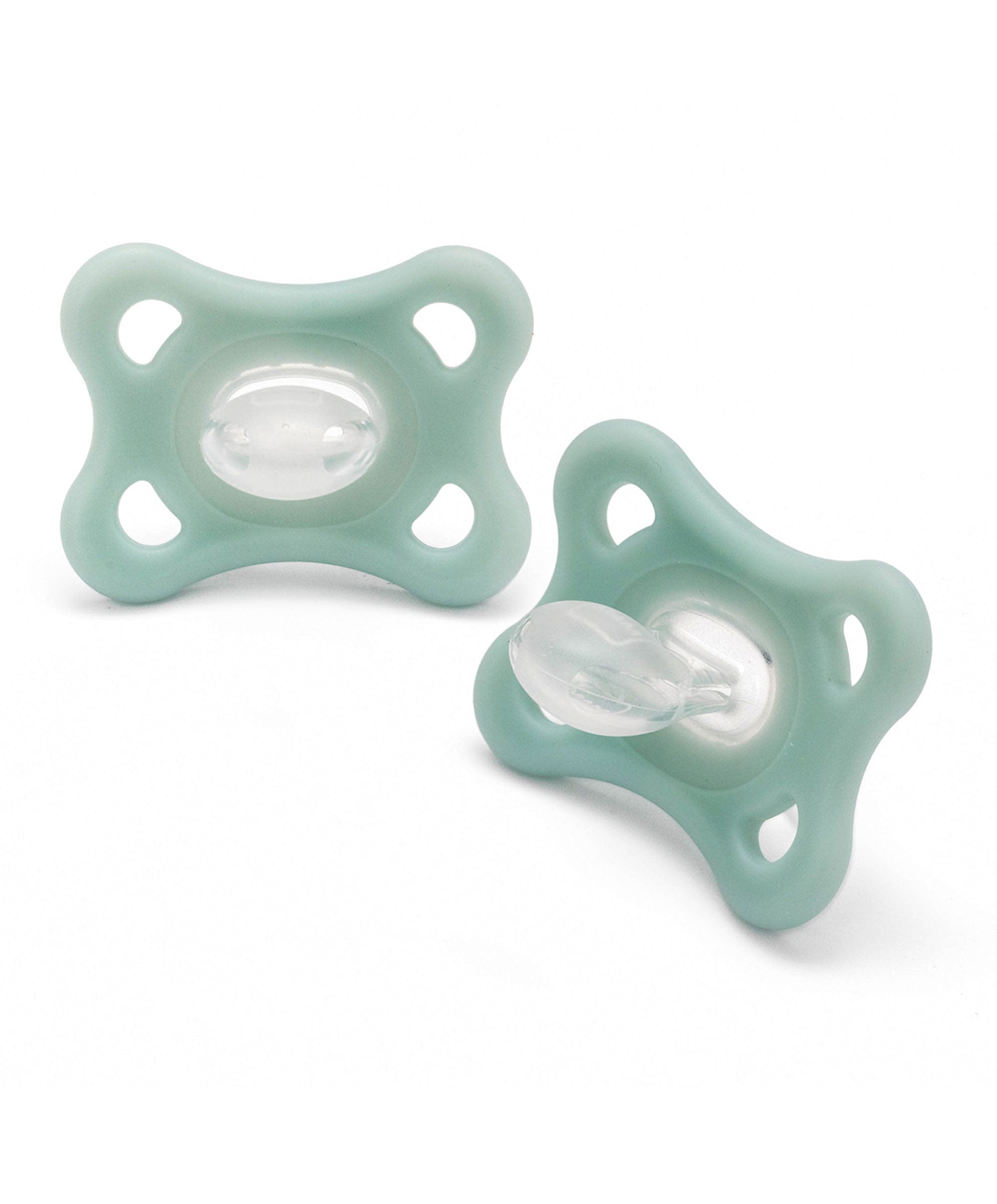 MAM Comfort Soothers 3-12m (2 Pack) Blue Grey – Mamas