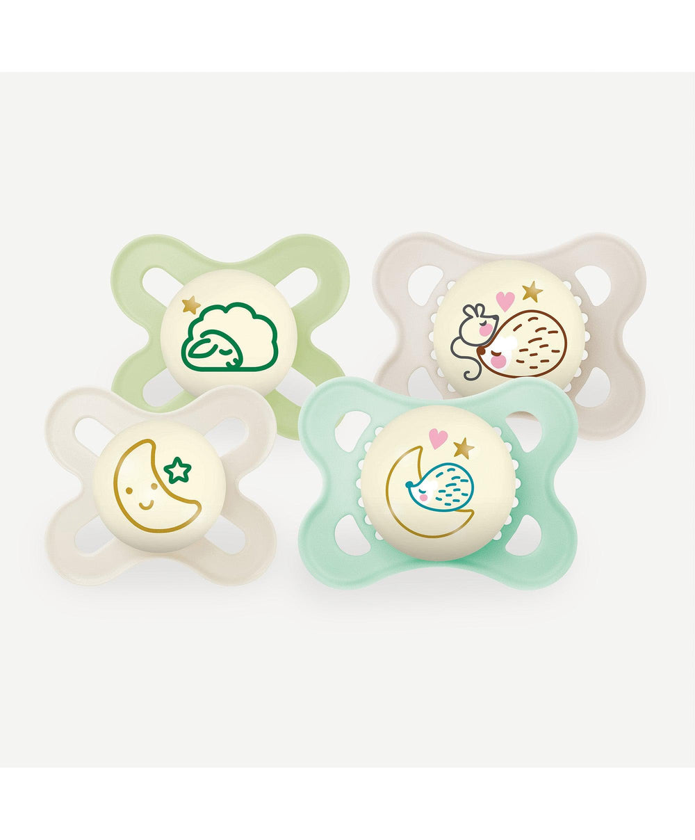 Mam Soothers MAM Night Soother Set (0-6m)