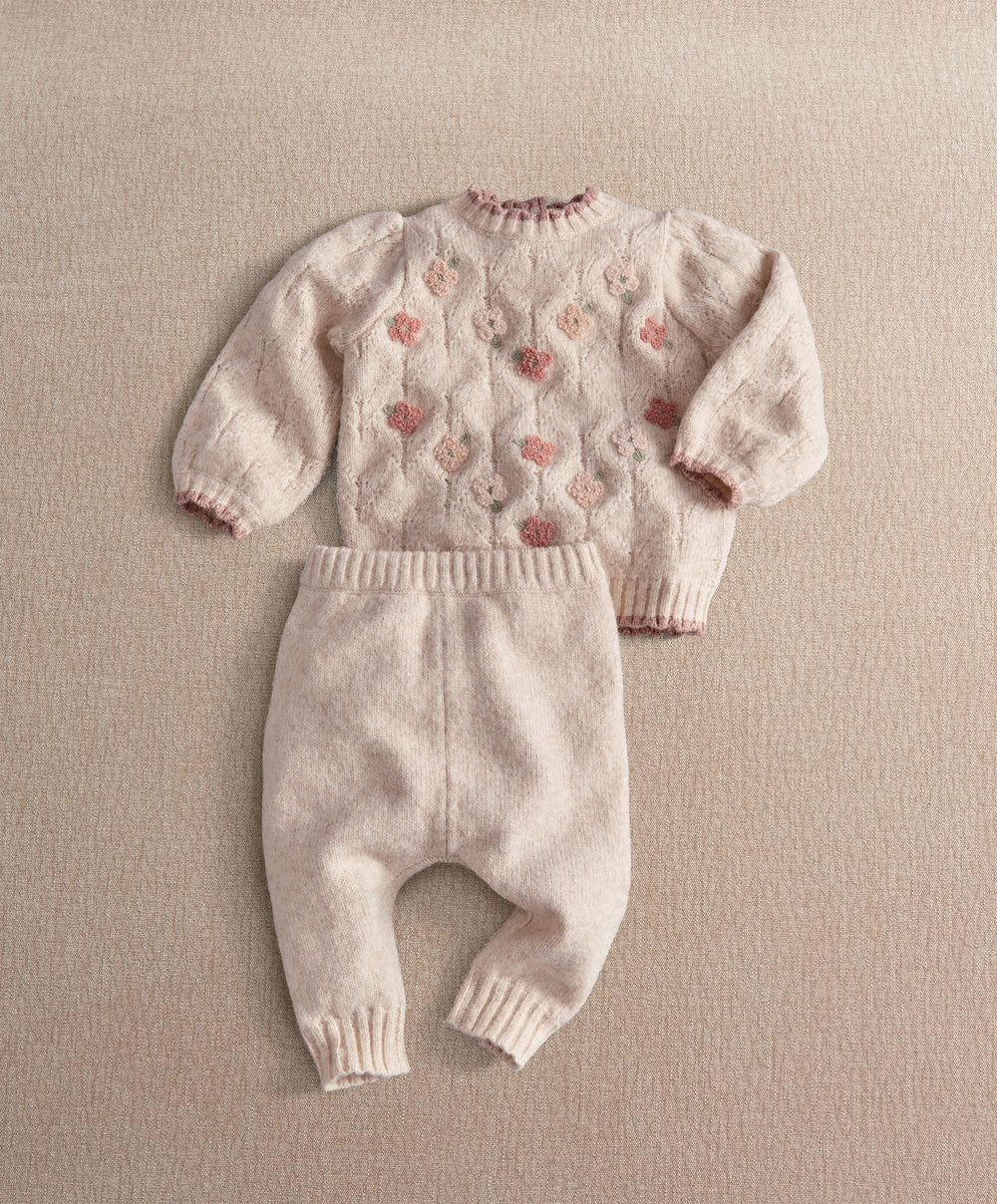 Mamas &amp; Papas 2pc Set Floral Knit Set ( Pack of 2)