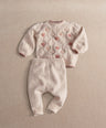 Mamas & Papas 2pc Set Floral Knit Set ( Pack of 2)