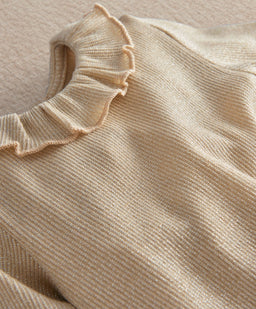 Mamas & Papas 2pc Set Gold Sequin Tutu & Bodysuit