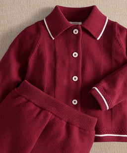 Mamas & Papas 2pc Set Mr Santa Christmas Outfit Set