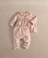 Mamas & Papas 2pc Set Pink Floral Top & Legging Set