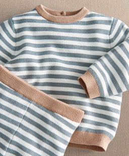 Mamas & Papas 2pc Set Stripe Knit Set (Pack tof 2)