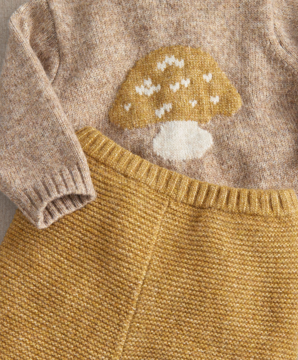 Mamas &amp; Papas 2pc Set Toadstool Cardigan &amp; Leggings Set
