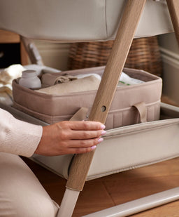 Mamas & Papas 6pc Harwell Cashmere & Lua 2 Mocha/Wht Bundle