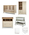 Mamas & Papas 6pc Harwell Cashmere & Lua 2 Thyme/White Bundle