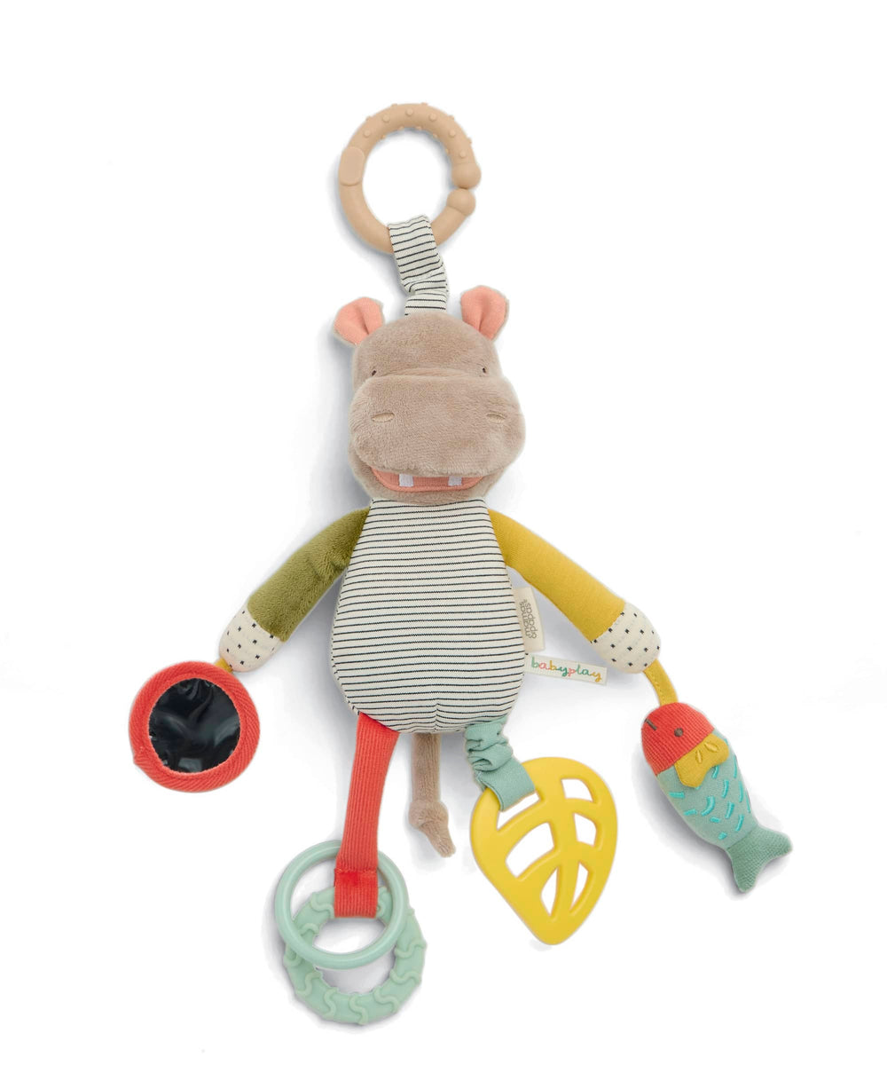 Mamas &amp; Papas Activity Toys Babyplay Jangly Henry Hippo
