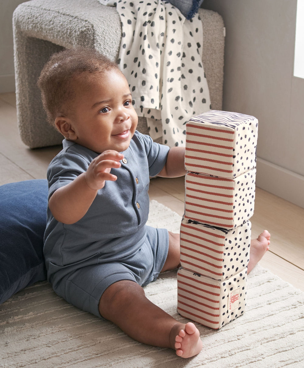 Mamas &amp; Papas Activity Toys Mamas &amp; Papas x Another Fox Folding Cubes