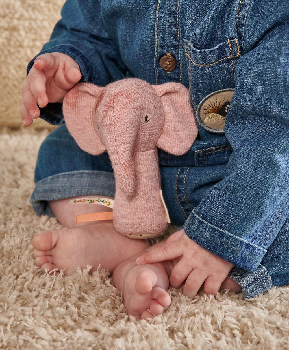 Mamas &amp; Papas Activity Toys Mini Rattle - Edie Elephant