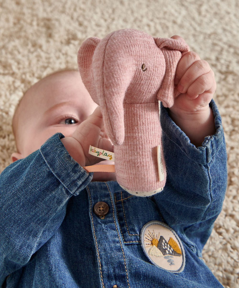 Mamas &amp; Papas Activity Toys Mini Rattle - Edie Elephant