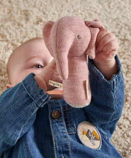 Mamas & Papas Activity Toys Mini Rattle - Edie Elephant