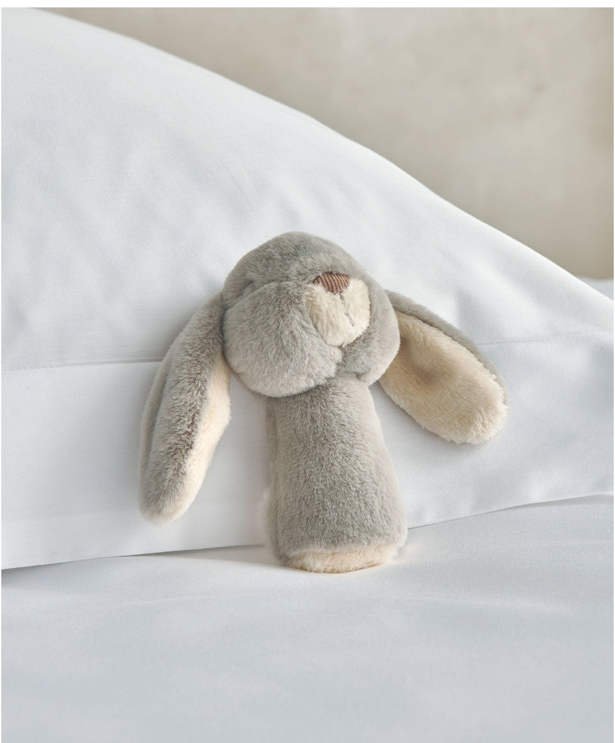 Mamas & Papas Activity Toys Mini Rattle - Grey Bunny